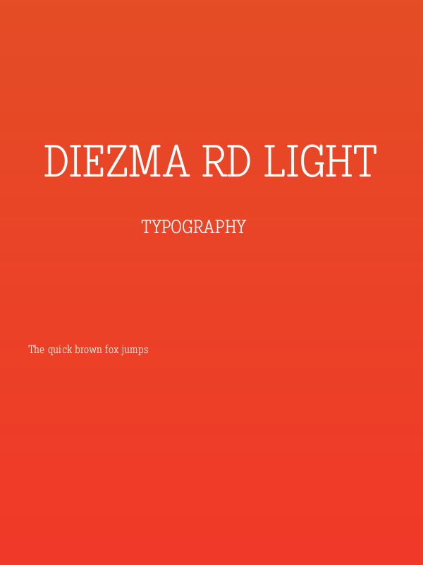 Diezma Rd Light Poster