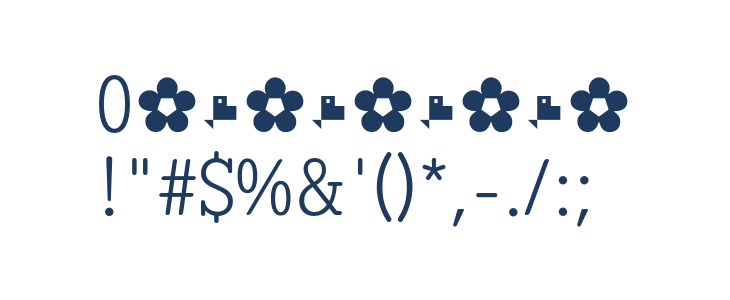 DiezmaRd-Light Other Characters