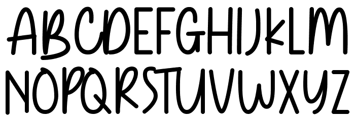 Different Sunset Font UPPERCASE