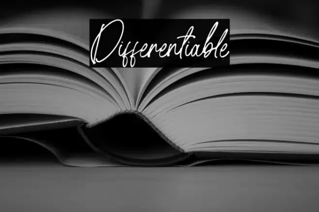 Differentiable Font examples