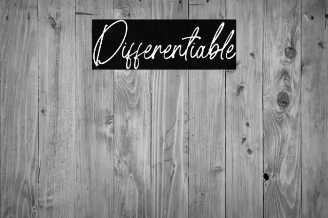 Differentiable Font examples