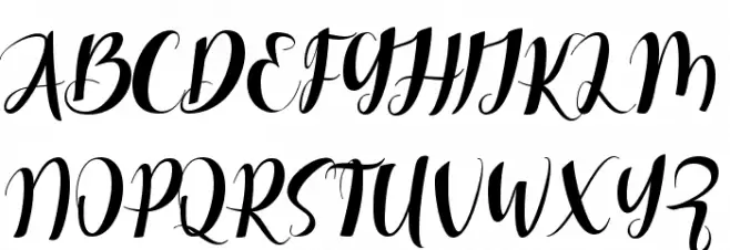 Differently Christmas 字体 大写