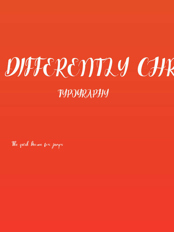 Differently Christmas Poster