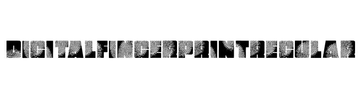 DigItAl FingerpRINT Regular  免费字体下载