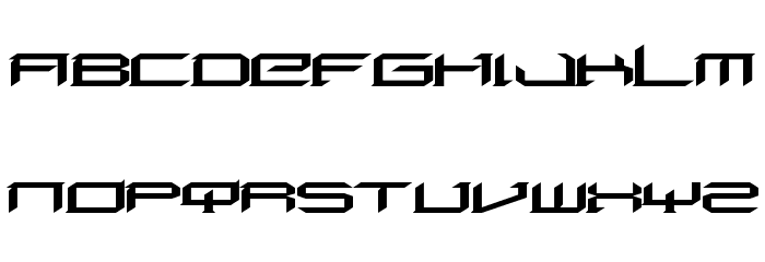 Digeria Normal Schriftart Kleinbuchstaben