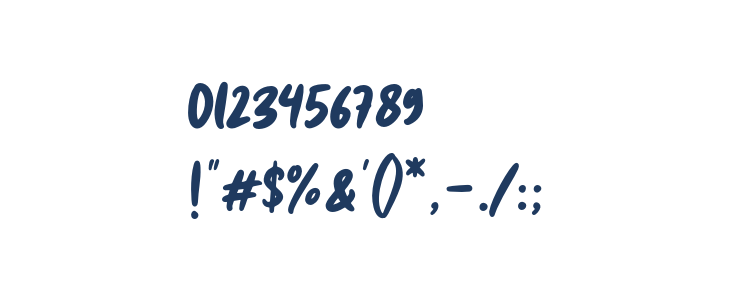 Diggies-Regular Other Characters