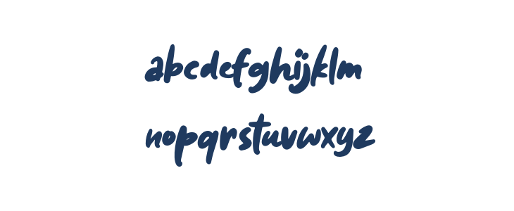 Diggies-Regular Lowercase