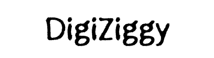 Digi Ziggy Font