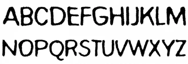 Digi Ziggy Fonte MAIÚSCULAS