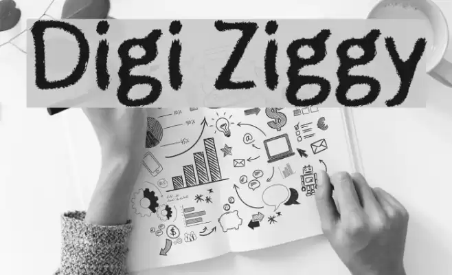 Digi Ziggy フォント examples