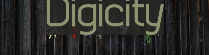 Digicity Font examples