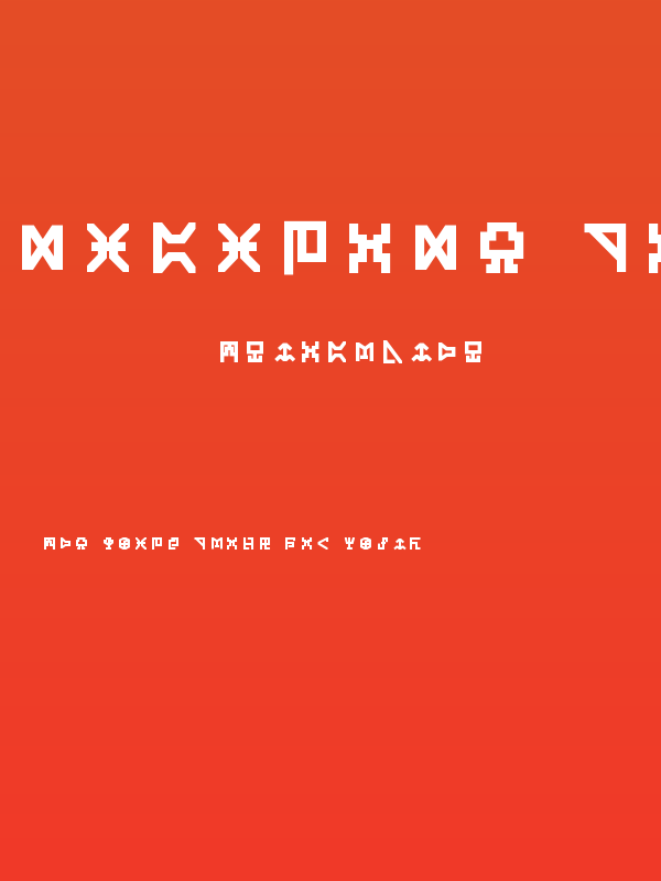 Digicode Bold Bold Poster