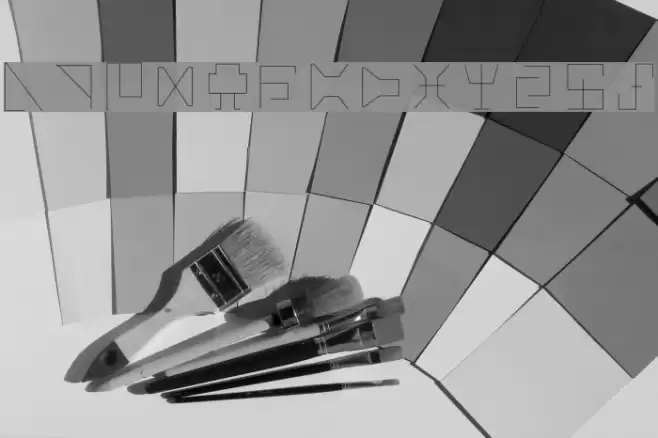 Digicode Light Font examples