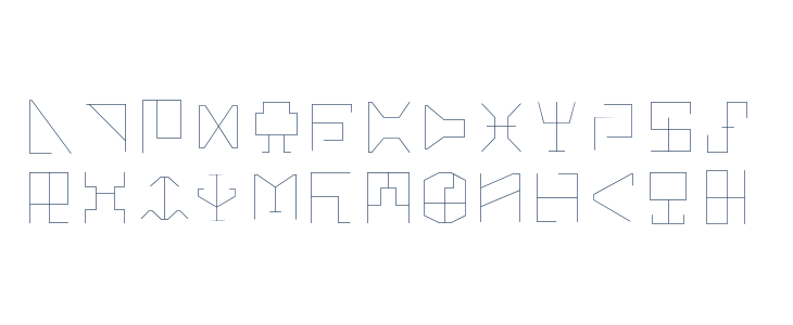 Digicode Light Lowercase