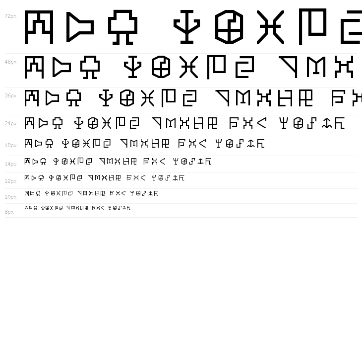 Digicode Regular Waterfall