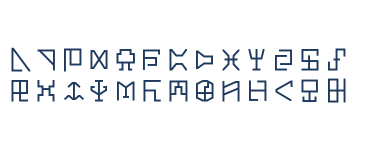 Digicode Regular Lowercase