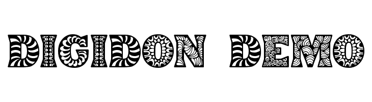 Digidon Demo  Descarca Fonturi Gratis