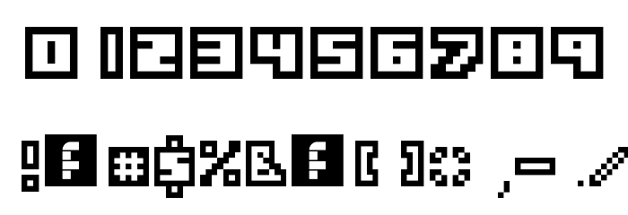 Digiffiti Regular Font OTHER CHARS
