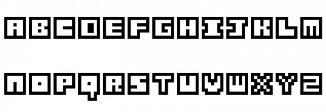 Digiffiti Regular Font Litere mari