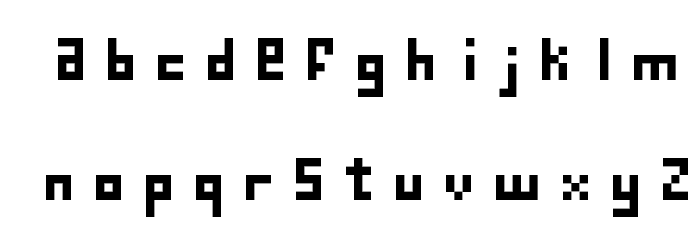Digiffiti Regular Font LOWERCASE