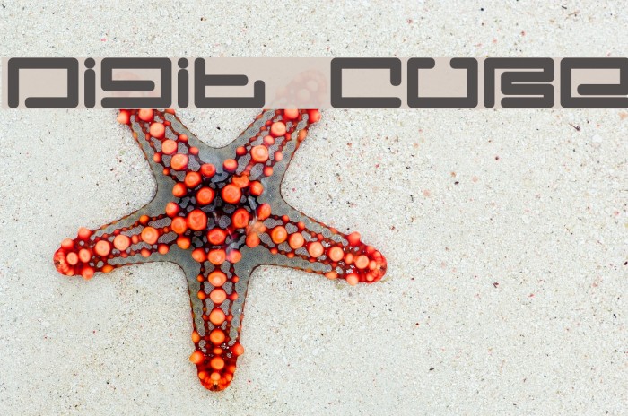 Digit Cube Font examples