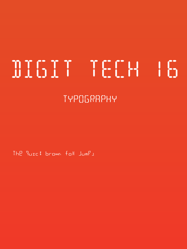 Digit Tech 16 Poster