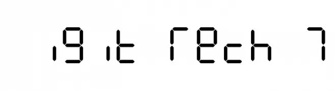 Digit Tech 7  baixar fontes gratis