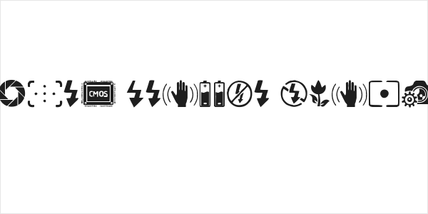 Digital Camera Symbols Logo