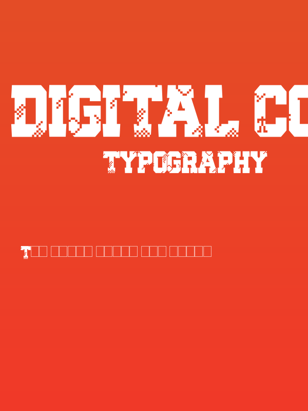 Digital College Poster