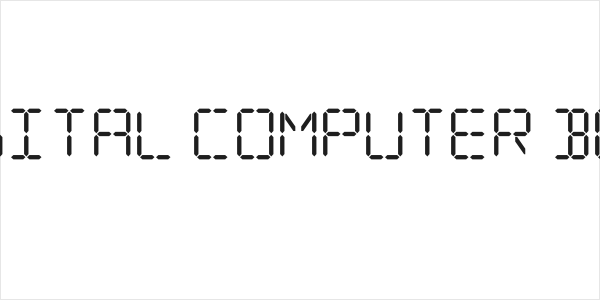 Digital Computer Bold Logo