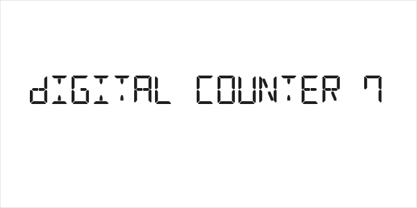 Digital Counter 7 Logo