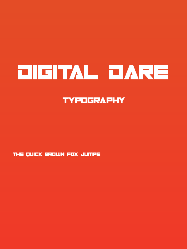 Digital Dare Poster