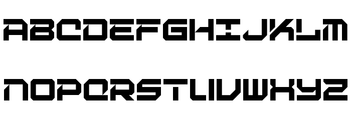 Digital Desolation Alternate Font LOWERCASE
