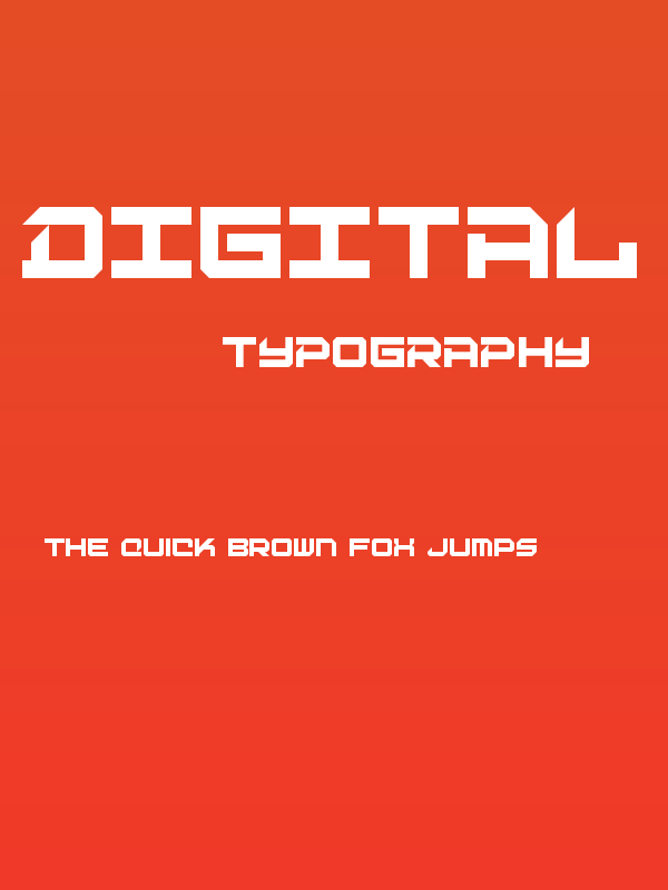 Digital Desolation Regular Poster