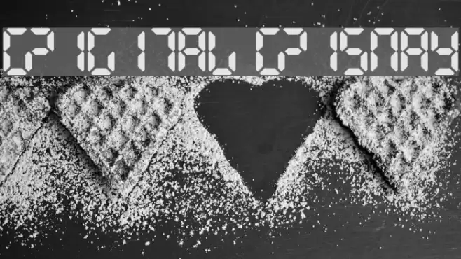 Digital Dismay Font examples