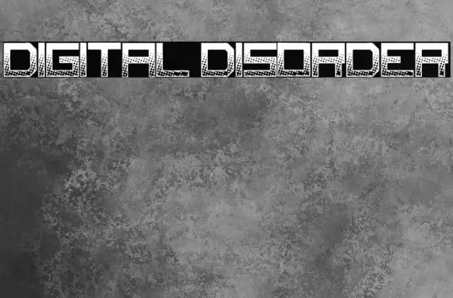 Digital Disorder Example 2