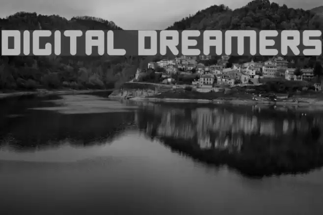 Digital Dreamers Font examples
