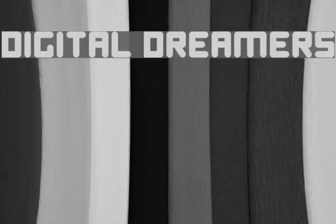 Digital Dreamers Font examples