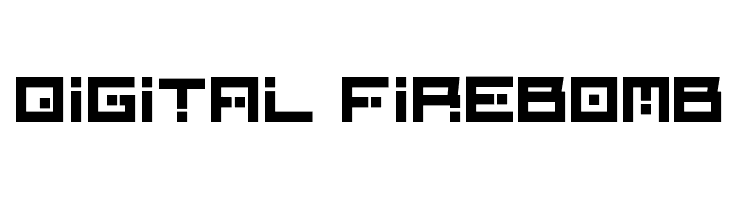 Digital Firebomb  नि: शुल्क फ़ॉन्ट्स डाउनलोड