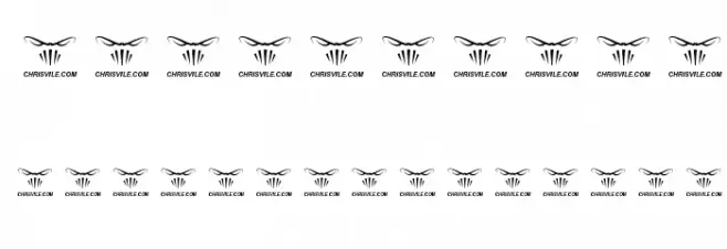 Digital Firebomb Font OTHER CHARS