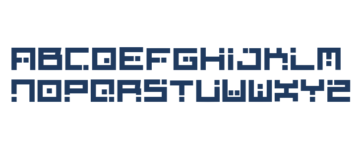 Digital Firebomb Lowercase