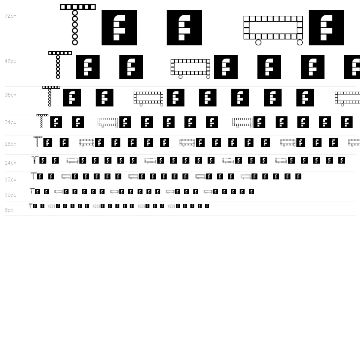 Digital Fonts Regular Waterfall