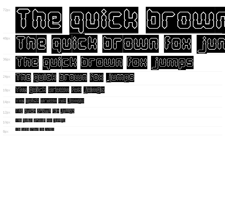 Digital Gothic-Hollow-Inverse Waterfall