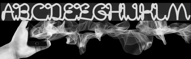 Digital Handmade Bold Font examples