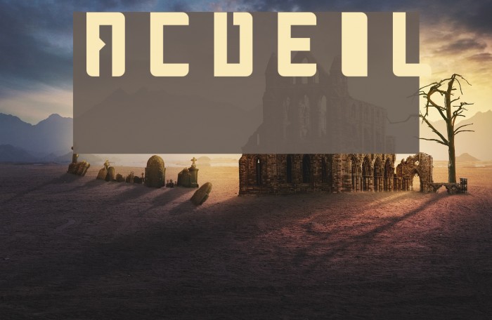 Digital Heaven Regular Font examples