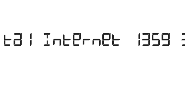 Digital Internet 13sg Bold Logo