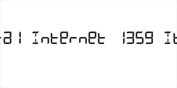 Digital Internet 13sg Italic Logo