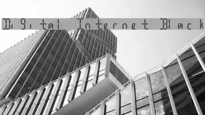 Digital Internet Black Example 1