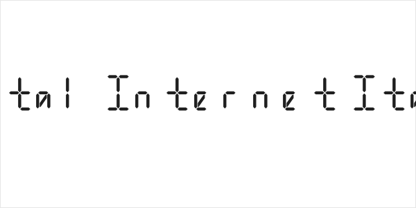 Digital Internet Italic Logo