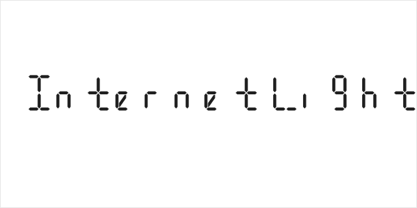 Digital Internet Light Italic Logo